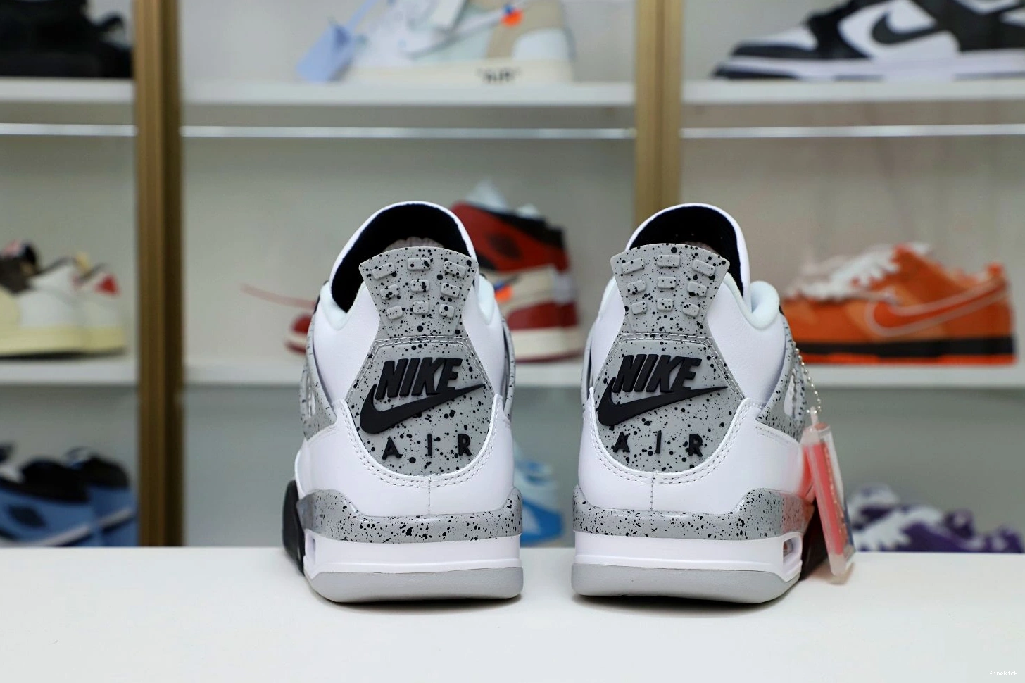 Cement White Retro Air Jordan 4 1029